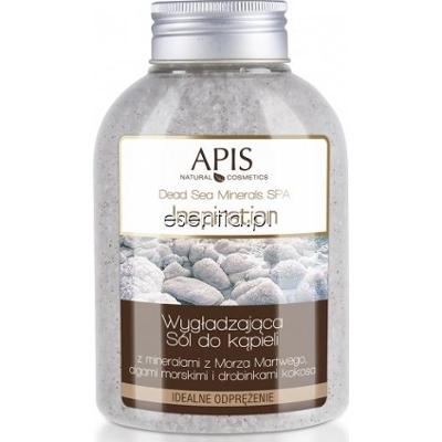Apis Inspiration Wygładzająca sól do kąpieli z minerałami z Morza Martwego i algami morskimi 650 g