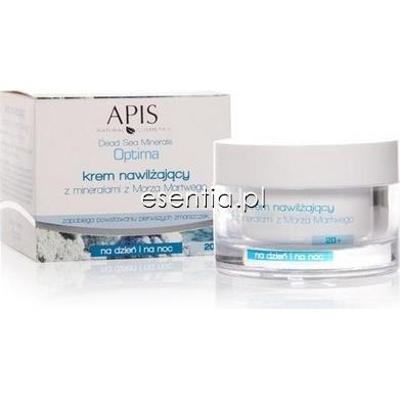 Apis Optima Krem nawilżający z minerałami z Morza Martwego na dzień i na noc 20+ 50 ml