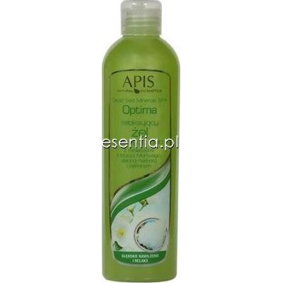 Apis Optima Relaksujący żel do mycia ciała z minerałami z Morza Martwego, zieloną herbatą i jaśminem 300 ml