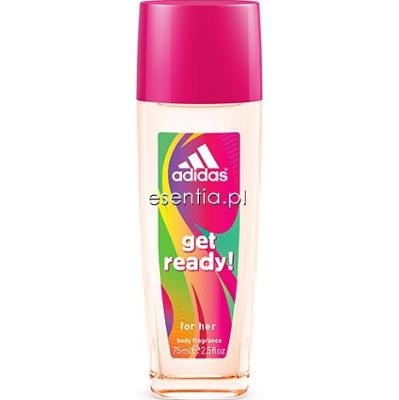 Adidas for Women Dezodorant w naturalnym sprayu Get Ready! For her 75 ml