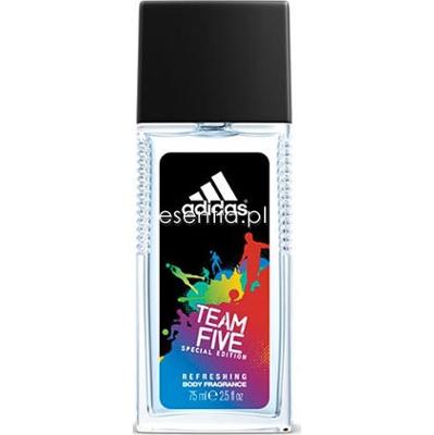 Adidas  Dezodorant w naturalnym sprayu Team Five 75 ml