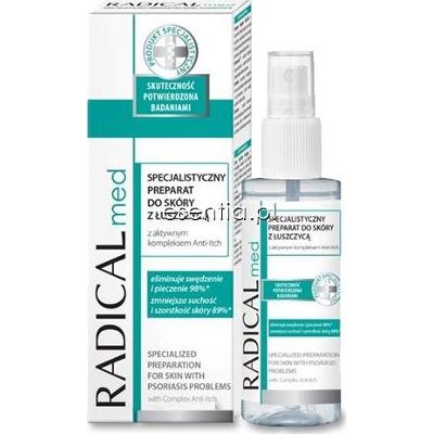 Ideepharm  Radical Med Specjalistyczny preparat do skóry z łuszczycą w sprayu 50ml