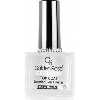 Golden Rose  Preparat utwardzający Gel Look Top Coat 10,5 ml