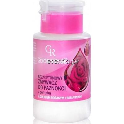 Golden Rose  Zmywacz do paznokci z pompką Róża 180 ml
