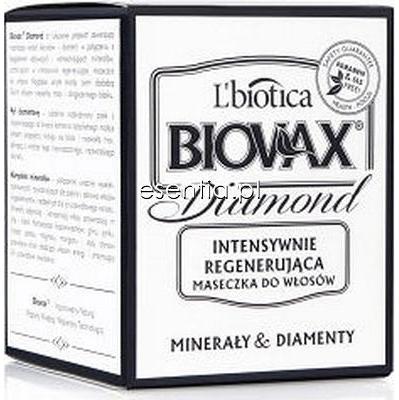 L'Biotica  Biovax Diamond Maseczka do włosów intensywnie regenerująca 125 ml