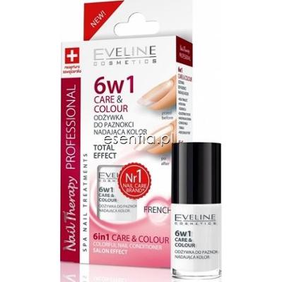 Eveline  Odżywka do paznokci Nail Therapy 6w1 Care&Colour French 5 ml