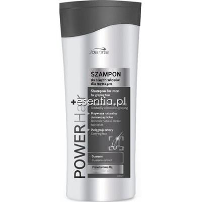 Joanna  Power Hair Szampon do siwych włosów dla mężczyzn 200 ml