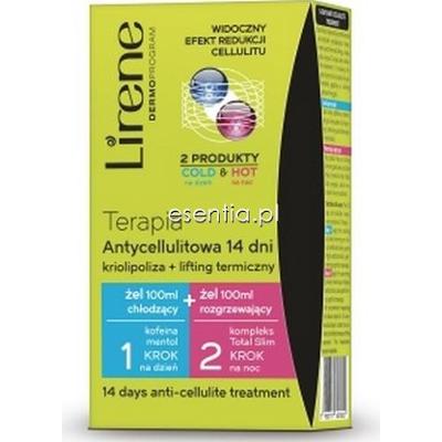 Lirene  Terapia Antycellulitowa 14 dni kriolipoliza + lifting termiczny 100 ml + 100 ml