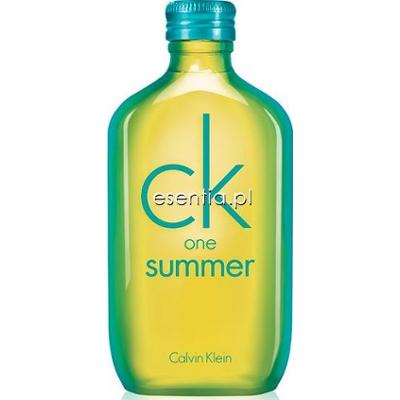 Calvin Klein  CK One Summer 2014 