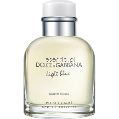 Dolce & Gabbana  Light Blue Discover Vulcano Pour Homme męski