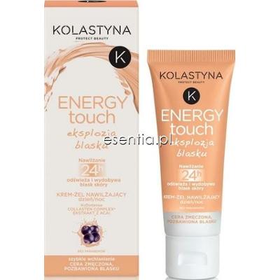 Kolastyna  Energy Touch Eskplozja blasku Krem-żel nawilżający dzień/noc dla cery zmęczonej, pozbawionej blasku 40 ml