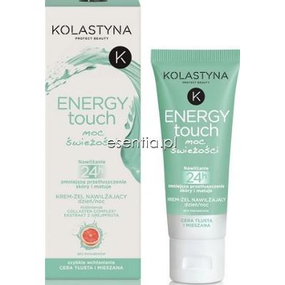 Kolastyna  Energy Touch Moc świeżości Krem-żel nawilżający dzień/noc dla cery tłustej i mieszanej 40 ml