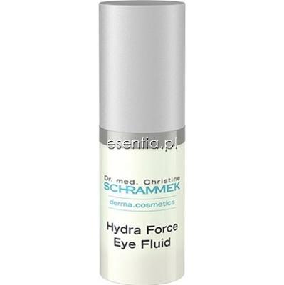 Dr. med. Christine Schrammek  Hydra Force Eye Fluid - Fluid nawilżający pod oczy 10 ml