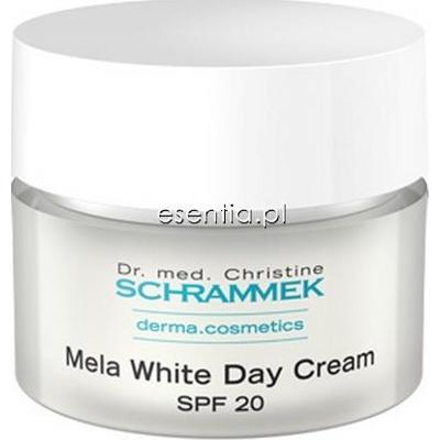 Dr. med. Christine Schrammek  Mela White Day Cream SPF20 - Krem na dzień na przebarwienia 50 ml