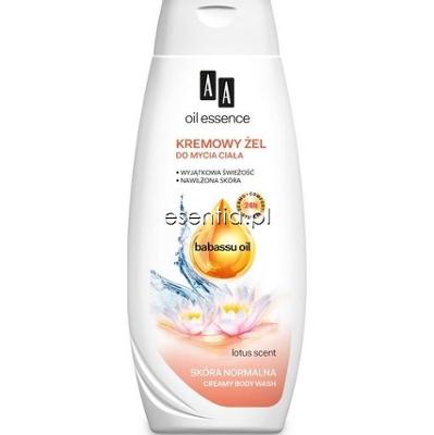 AA Cosmetics  Oil Essence Kremowy żel do mycia ciała Lotus 250 ml