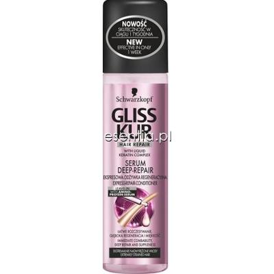 Gliss Kur  Serum Deep-Repair Ekspresowa odżywka regenerująca 200 ml