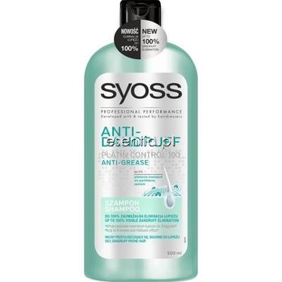 Syoss  Szampon przeciwłupieżowy Anti - Grease 500 ml