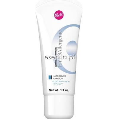 Bell  HypoAllergenic Mat&Cover Make-Up - Fluid matująco - kryjący 