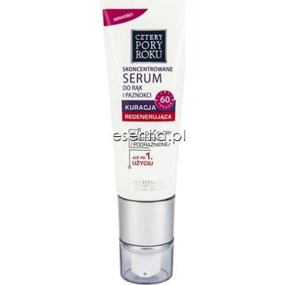 Cztery Pory Roku  Skoncentrowane serum do rąk i paznokci Kuracja regenerująca 