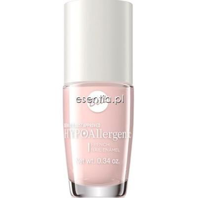 Bell  HypoAllergenic French Nail Enamel Trwały lakier do paznokci przepuszczający powietrze 