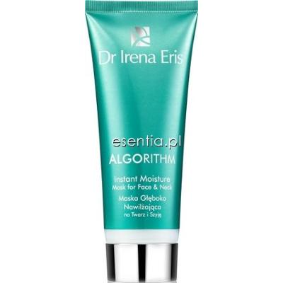 Dr Irena Eris  Algorithm Instant Moisture Mask for Face & Neck - Maska głęboko nawilżająca na twarz i szyję 75 ml