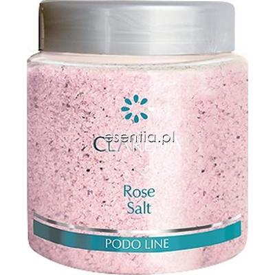Clarena Podo Line Rose Salt - Sól różana do kąpieli stóp 250 g