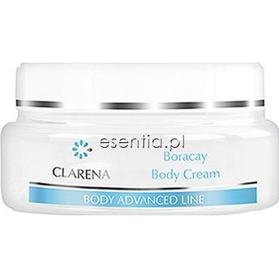 Clarena Body Advanced Line Boracay Body Cream - Nawilżający krem do ciała dla skór suchych i odwodnionych 200 ml