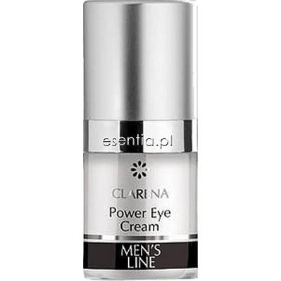 Clarena Men's Line Power Eye Cream - Krem pod oczy dla mężczyzn 15 ml