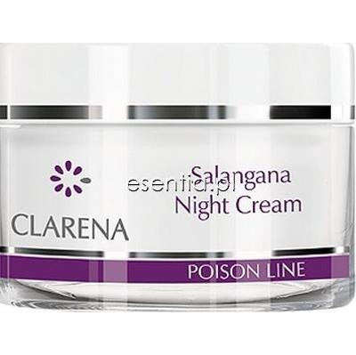 Clarena Poison Line Salangana Night Cream - Krem przeciwstarzeniowy na noc 