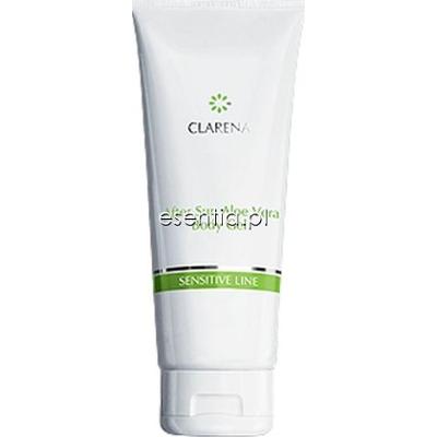 Clarena Sensitive Line After Sun Aloe Vera Body Gel - Chłodzący żel do ciała po opalaniu 