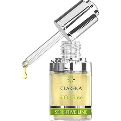 Clarena Sensitive Line 6'Oil Base - Wielokierunkowy eliksir na bazie 6 olejków 30 ml