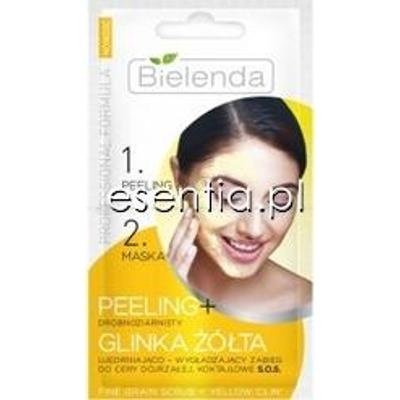 Bielenda Professional Formula Peeling drobnoziarnisty + glinka żółta 