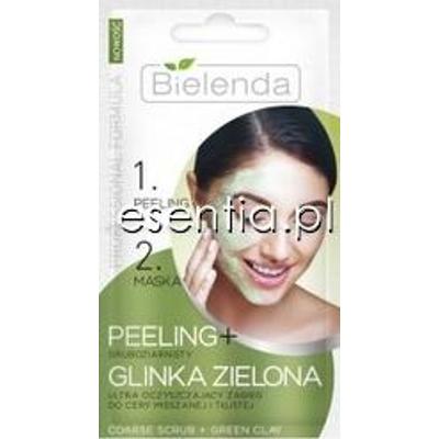 Bielenda Professional Formula Peeling drobnoziarnisty + glinka zielona 
