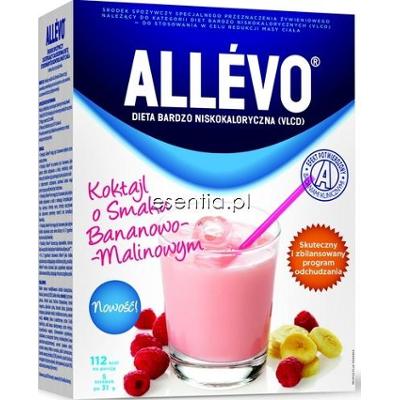 Allevo  Koktajl o smaku bananowo - malinowym 