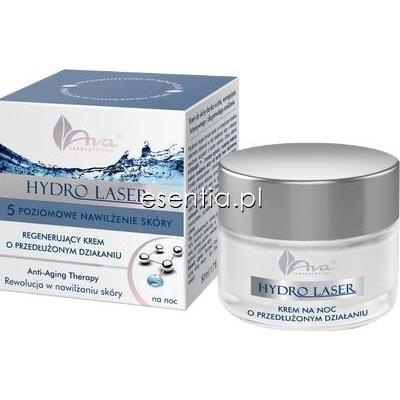 Ava  Hydro Laser Regenerujący krem na noc o przedłużonym działaniu 50 ml