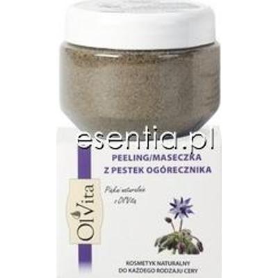 Ol'Vita  Peeling maseczka z pestek ogórecznika 100 g