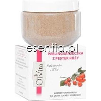 Ol'Vita  Peeling maseczka z pestek róży 100 g