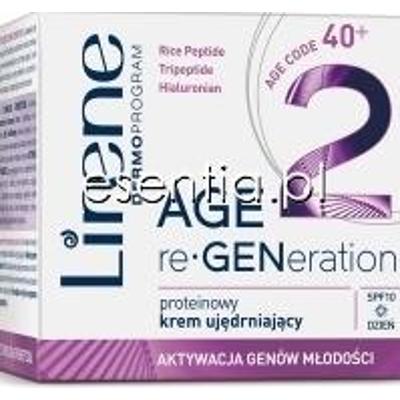 Lirene  Age Regeneration Proteinowy krem ujędrniający na dzień 40+ 50 ml