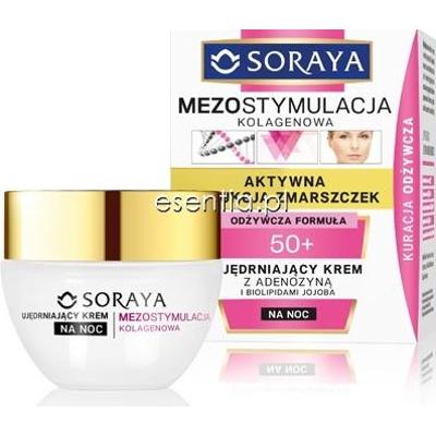 Soraya  Mezostymulacja kolagenowa Ujędrniający krem na noc 50+ 50 ml