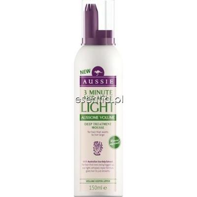 Aussie  3 Minute Miracle Light Aussome Volume Odżywka w piance 250 ml