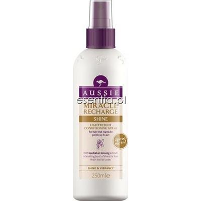 Aussie  Miracle Recharge Shine Odżywka w sprayu bez spłukiwania 250 ml
