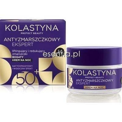Kolastyna  Antyzmarszczkowy Ekspert Bogaty krem na noc 50+ 50 ml