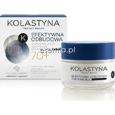 Kolastyna  Efektywna Odbudowa 70+ Wzmacniająco - odżywczy krem na noc 