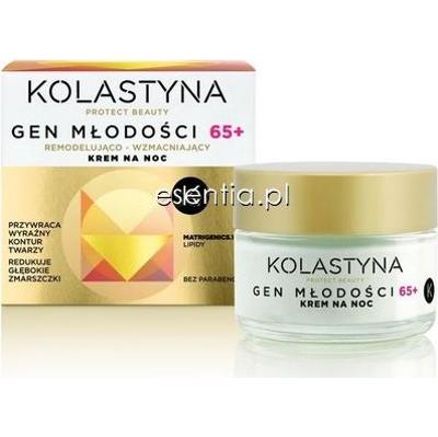 Kolastyna  Gen Młodości 65+ Remodelująco - wzmacniający krem na noc 50 ml