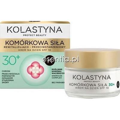 Kolastyna  Komórkowa Siła 30+ Rewitalizująco - przeciwstarzeniowy krem na dzień SPF10 50 ml