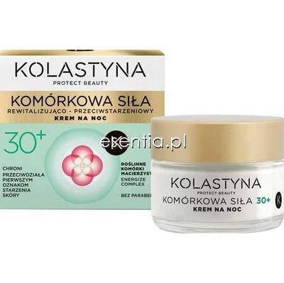 Kolastyna  Komórkowa Siła 30+ Rewitalizująco - przeciwstarzeniowy krem na noc 50 ml