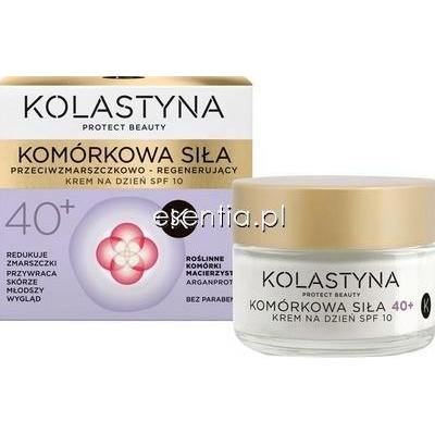 Kolastyna  Komórkowa Siła 40+ Przeciwzmarszczkowo - regenerujący krem na dzień SPF10 50 ml