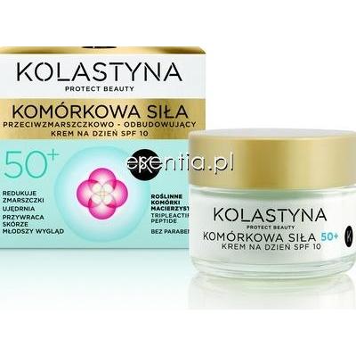 Kolastyna  Komórkowa Siła 50+ Przeciwzmarszczkowo-odbudowujący krem na dzień SPF10 50 ml