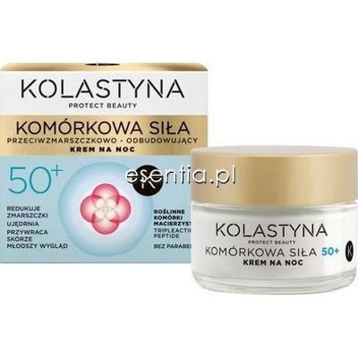 Kolastyna  Komórkowa Siła 50+ Przeciwzmarszczkowo-odbudowujący krem na noc 50 ml