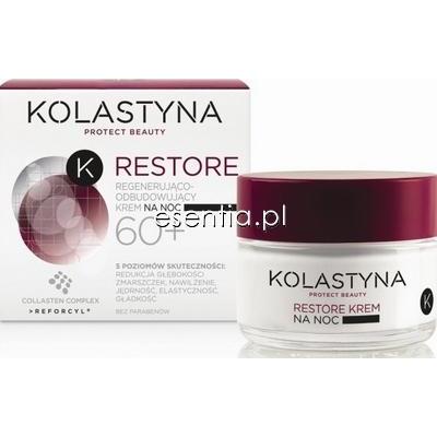 Kolastyna  Restore 60+ Regenerująco - odbudowujący krem na noc 50 ml